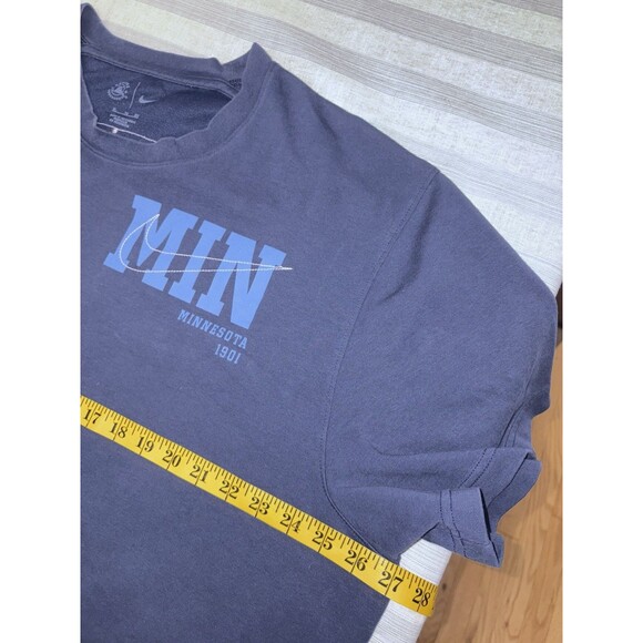 Nike Statement Game Over Tee Minnesota Twins Twin Cities Men's XL Blue Crewneck - Picture 7 of 11